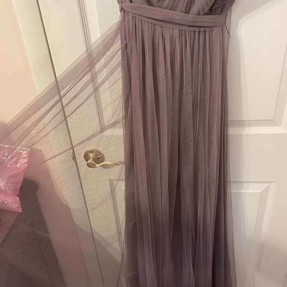 Jenny Yoo Lilac Tulle Annabelle Convertible Dress - Picture 3 of 10